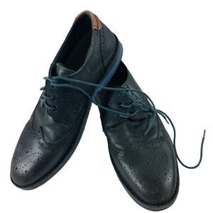 Ted Baker London Men's Black Leather Oxford Wingtip Dress Shoes Size 11